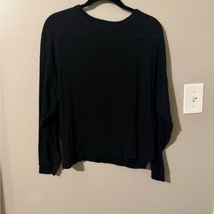Old Navy Black Long Sleeve Tee